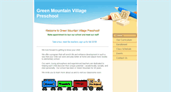 Desktop Screenshot of greenmtnvillagepreschool.com